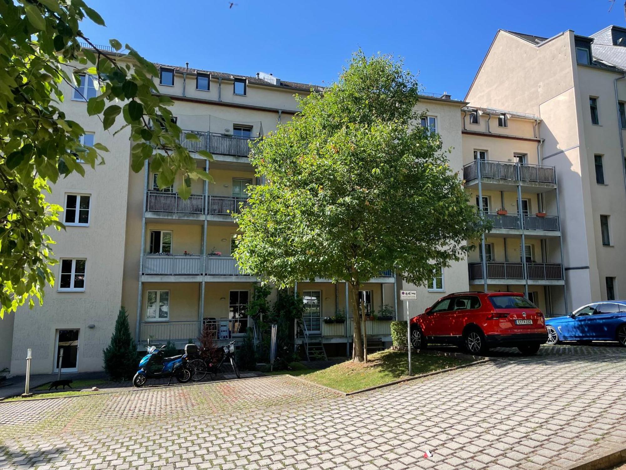 Ruhige Maisonettewohnung Auf Dem Kassberg Chemnitz Exterior photo