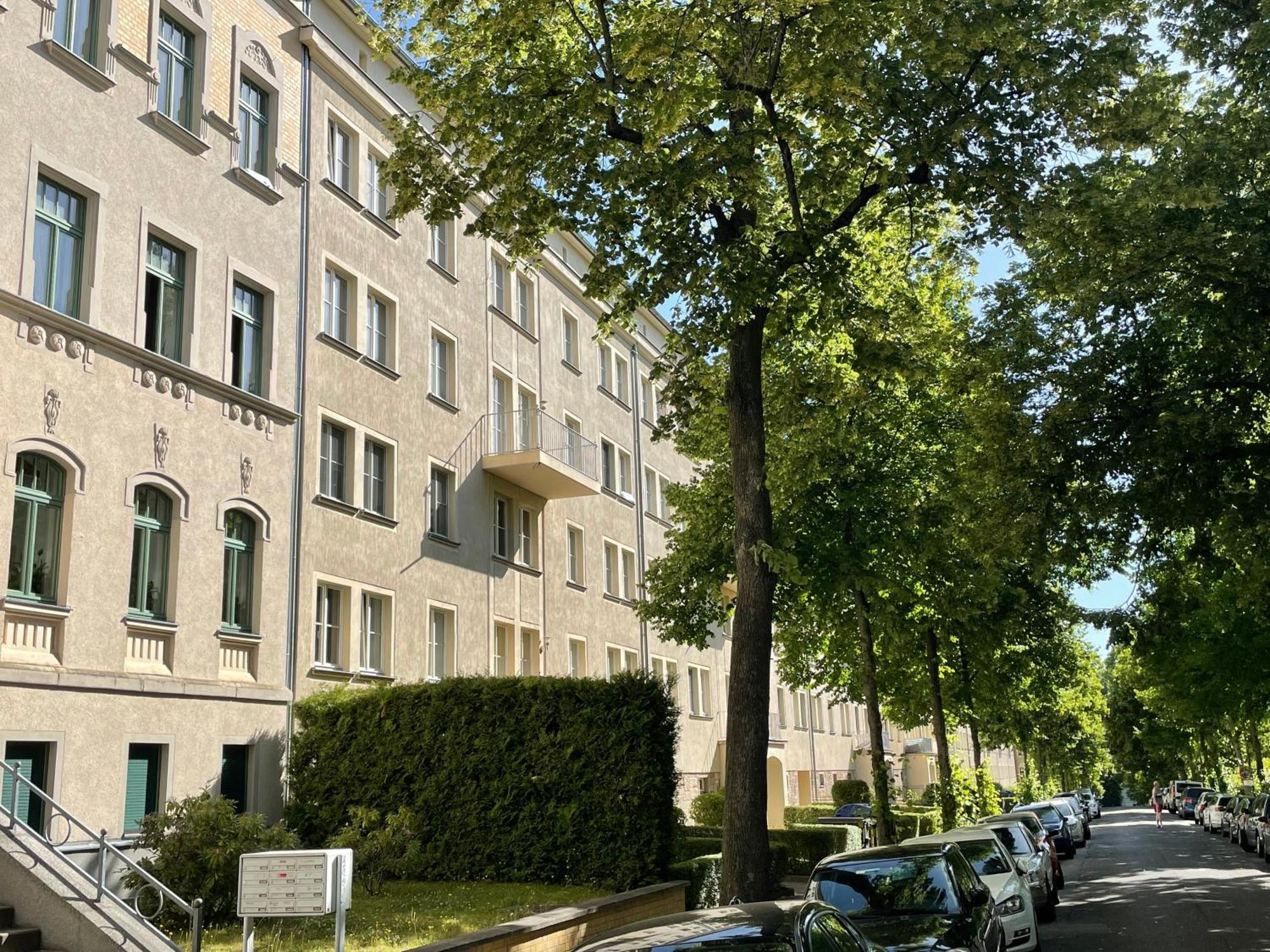 Ruhige Maisonettewohnung Auf Dem Kassberg Chemnitz Exterior photo